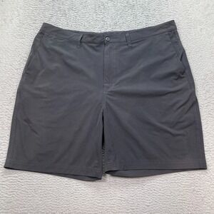 Saxx Go To Town 2 n 1 Shorts Mens Size 40 Gray Ballpark Pouch 8"